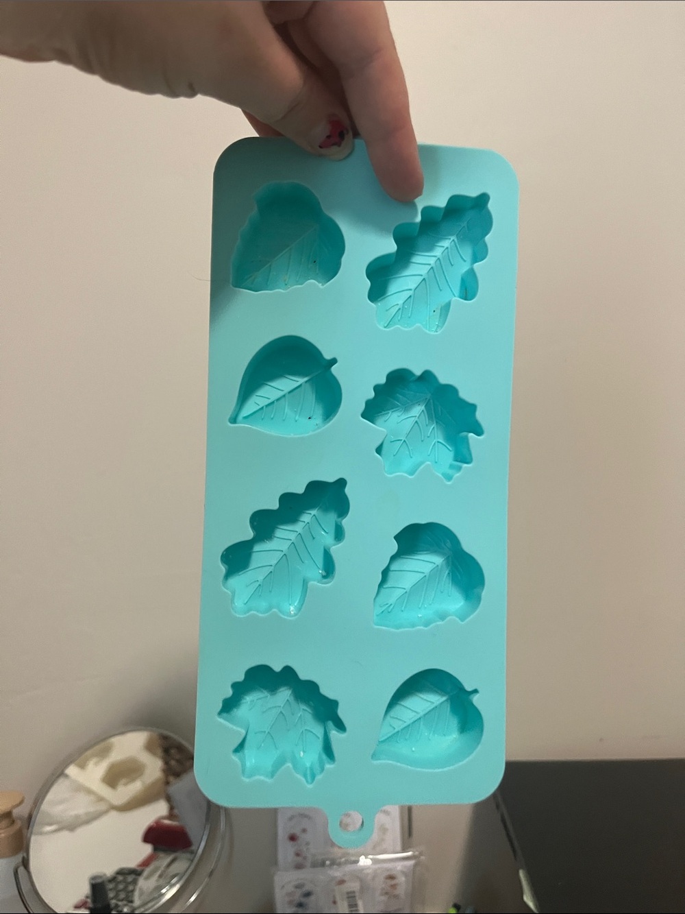 Crafting Silicone Leaf Mold Tray